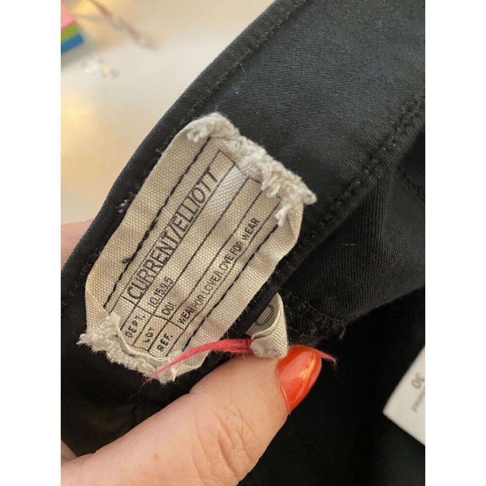 Current/Elliott Womens The Soho Zip Skinny Stiletto Casual Pants Size 30 - Picture 4 of 8